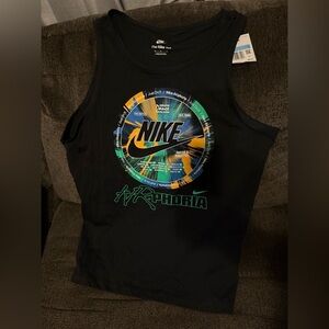 Nike Men’s Black Graphic Tank